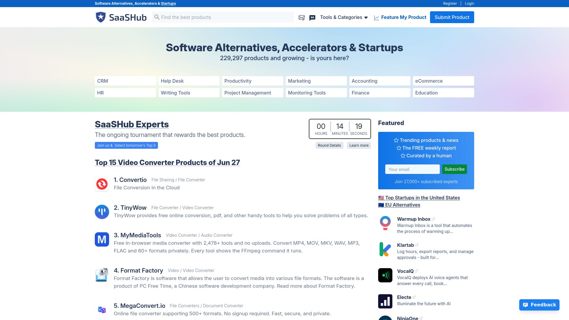 https://saashub.com