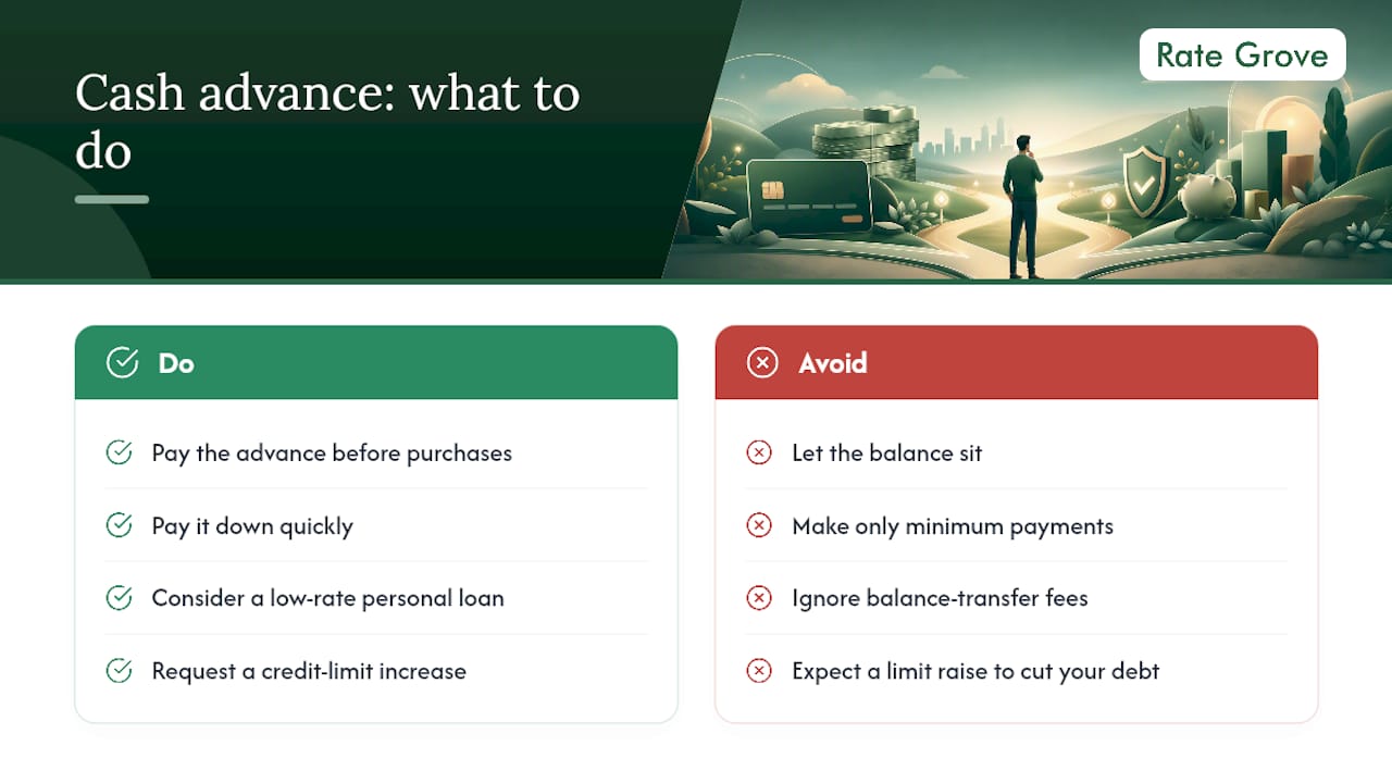 Does a Cash Advance Hurt Your Credit Score? — overview diagram