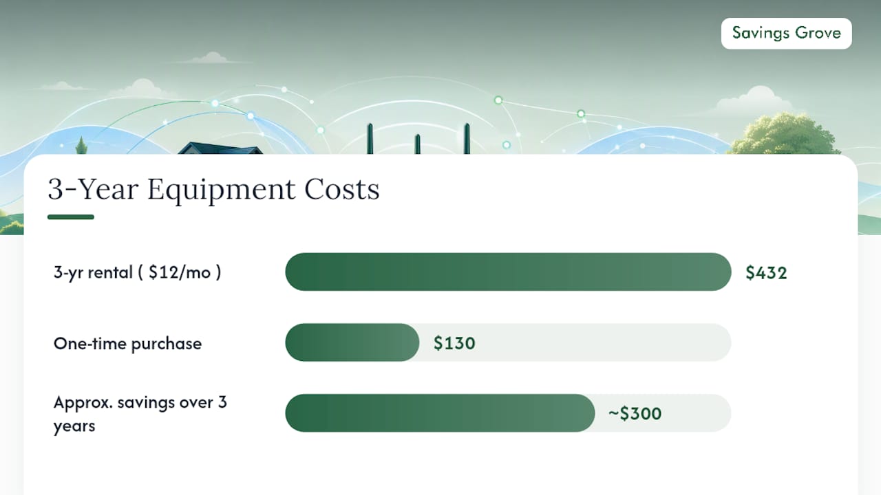 Stop Renting Equipment You Could Own — overview diagram