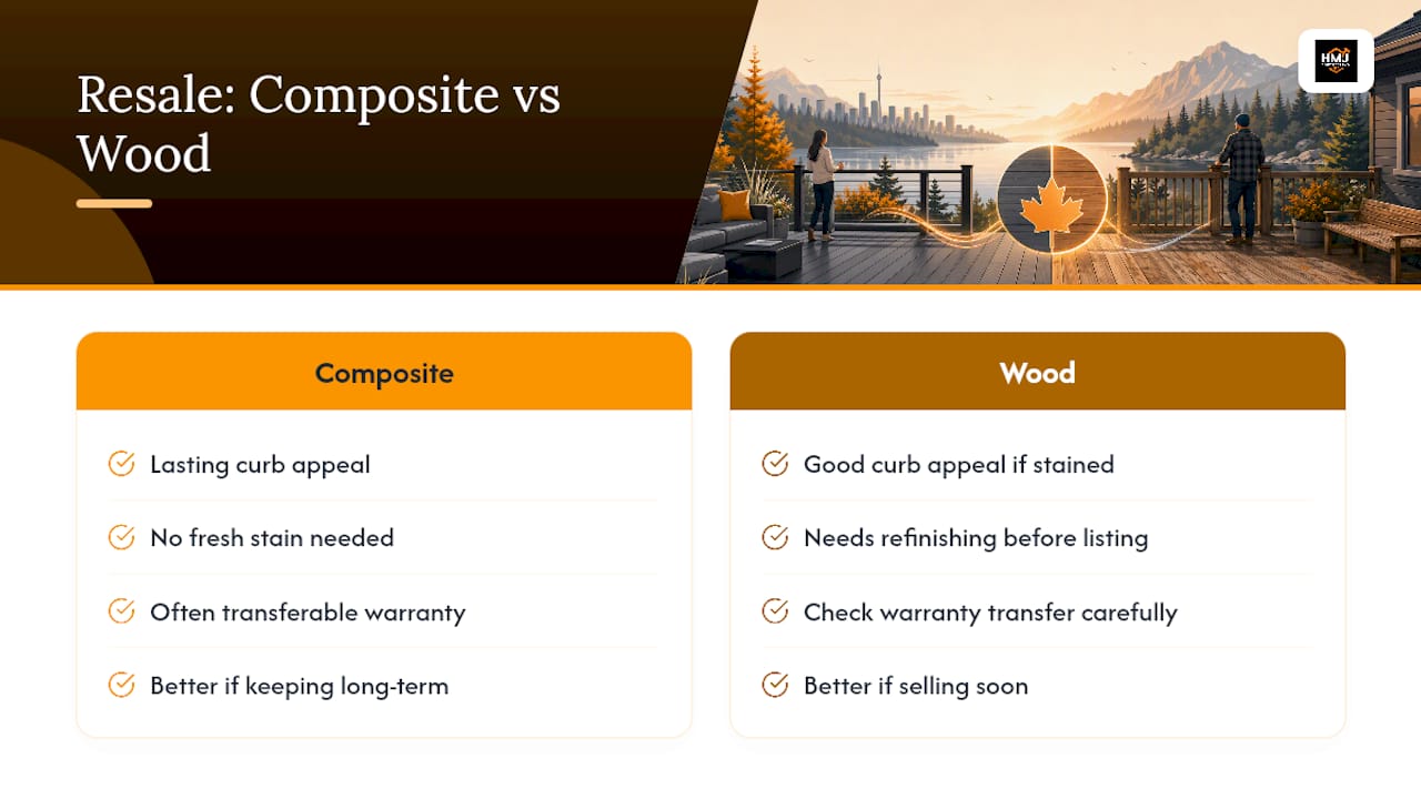 Does your deck choice affect resale value? — overview diagram