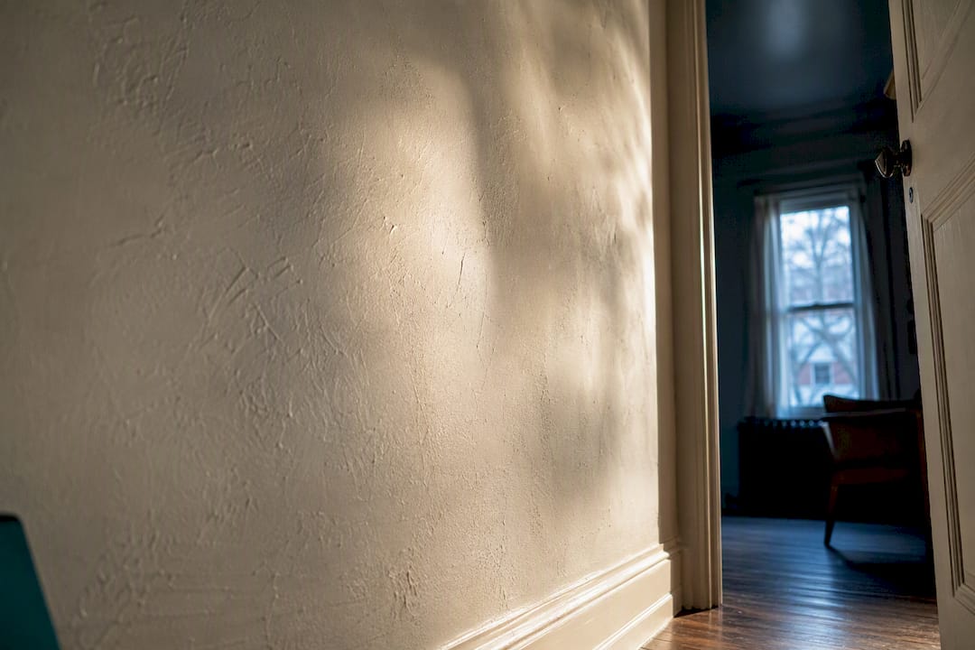 Intact plaster wall in an older Ottawa home