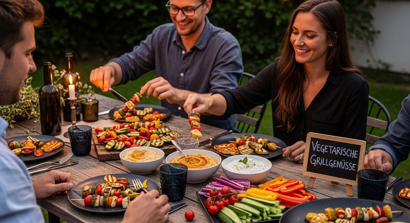 Vegetarische Grillgenüsse Grillabend