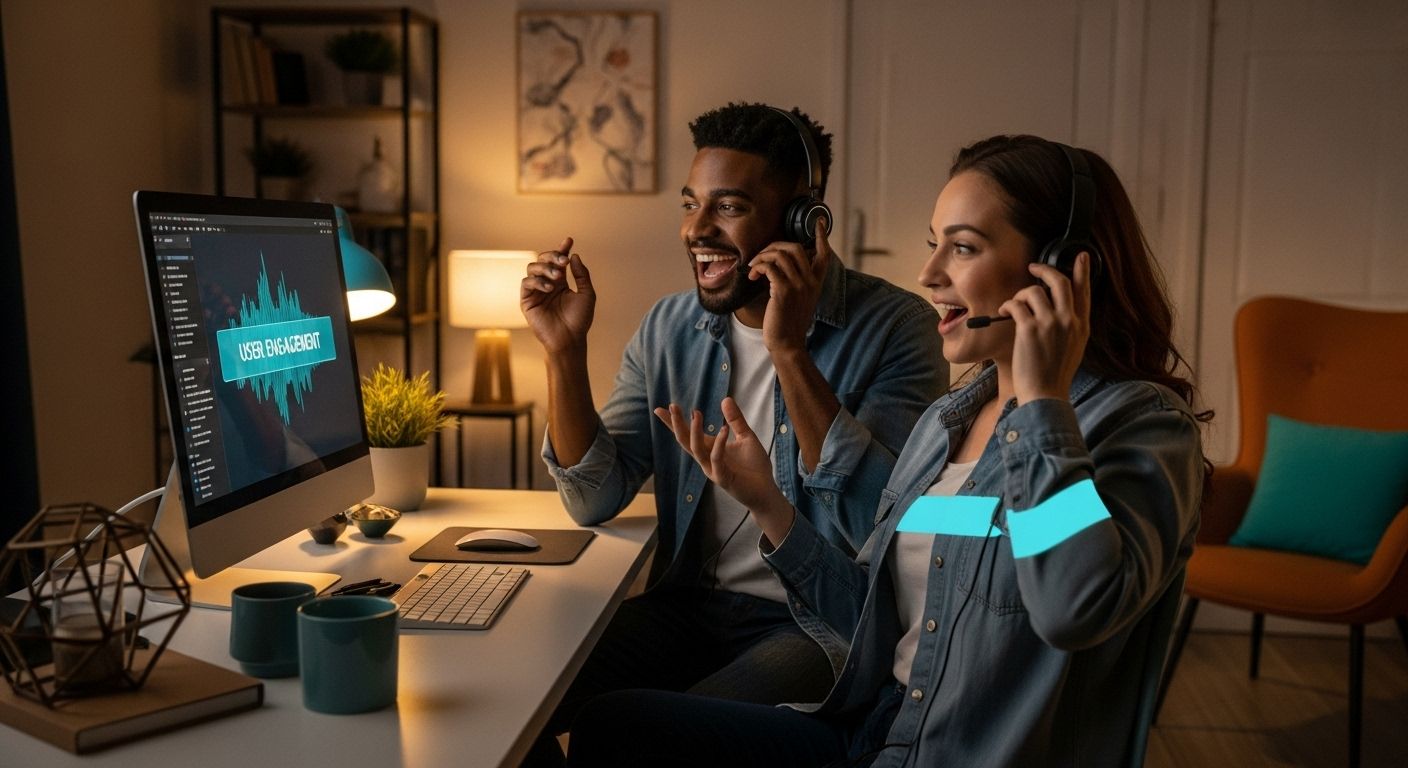 user engagement, voice chat