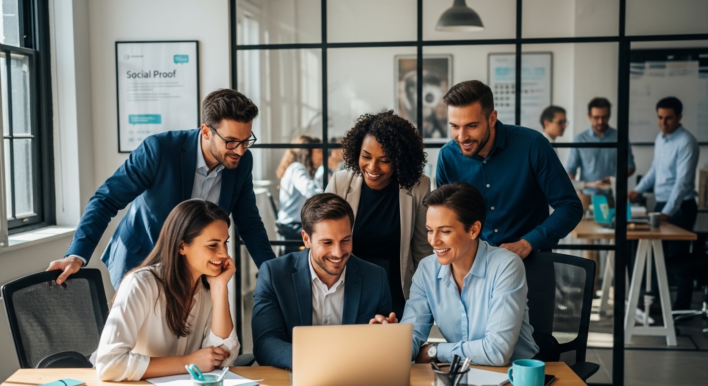 building social proof teamwork