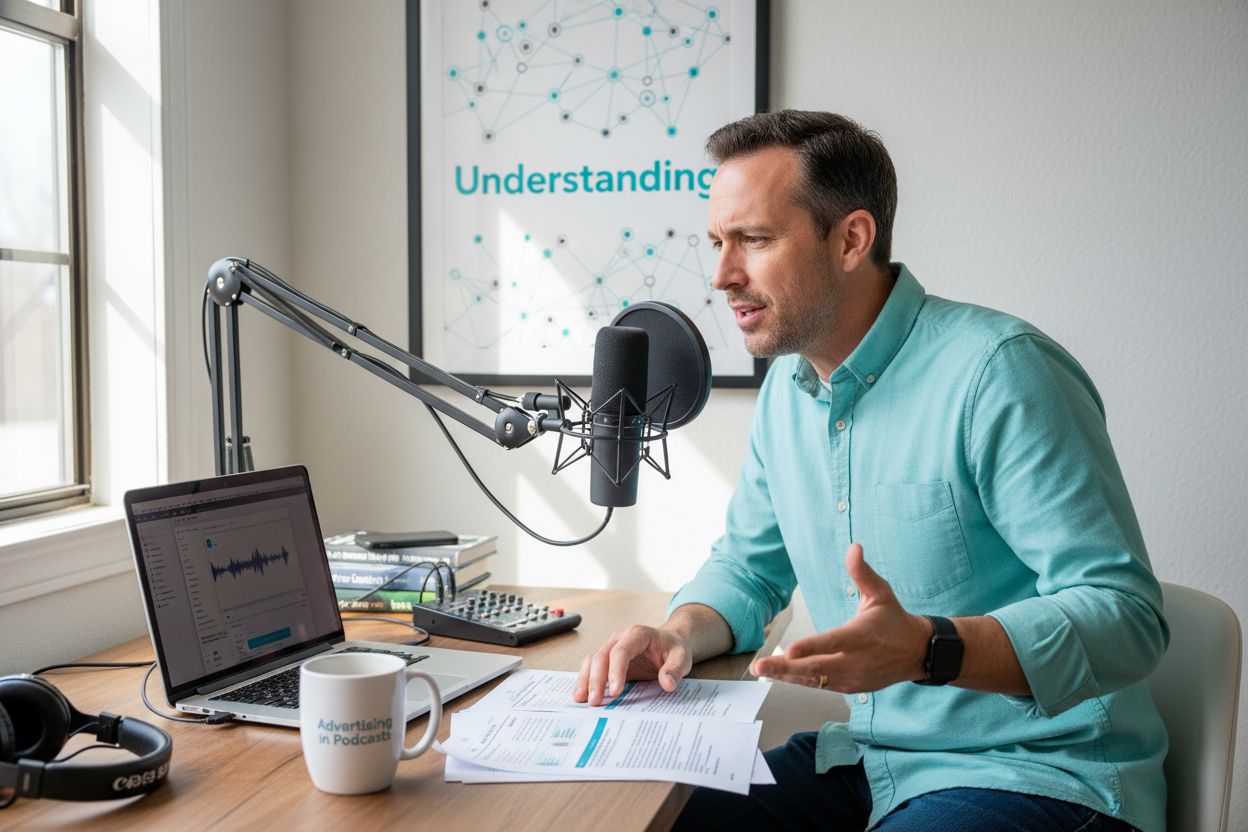 podcast host advertising