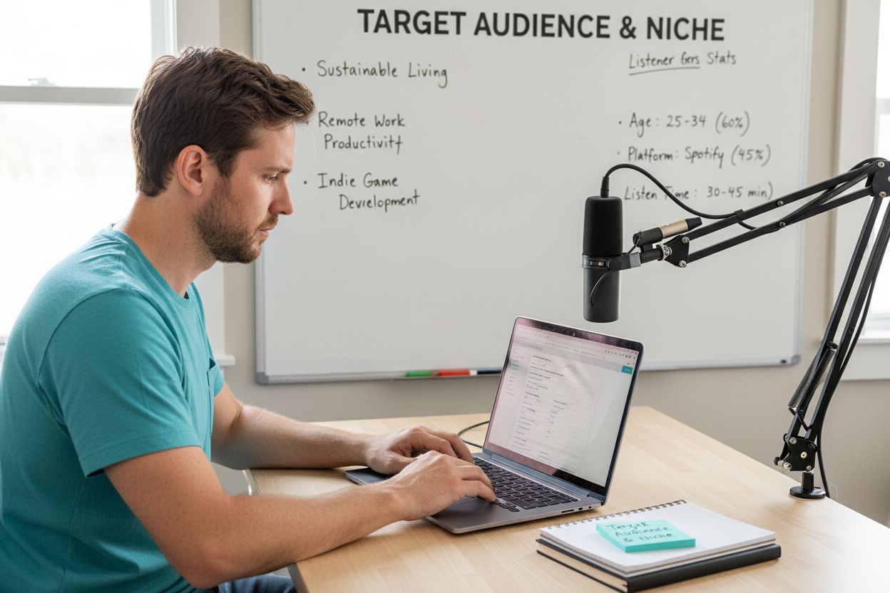 podcast audience niche demo