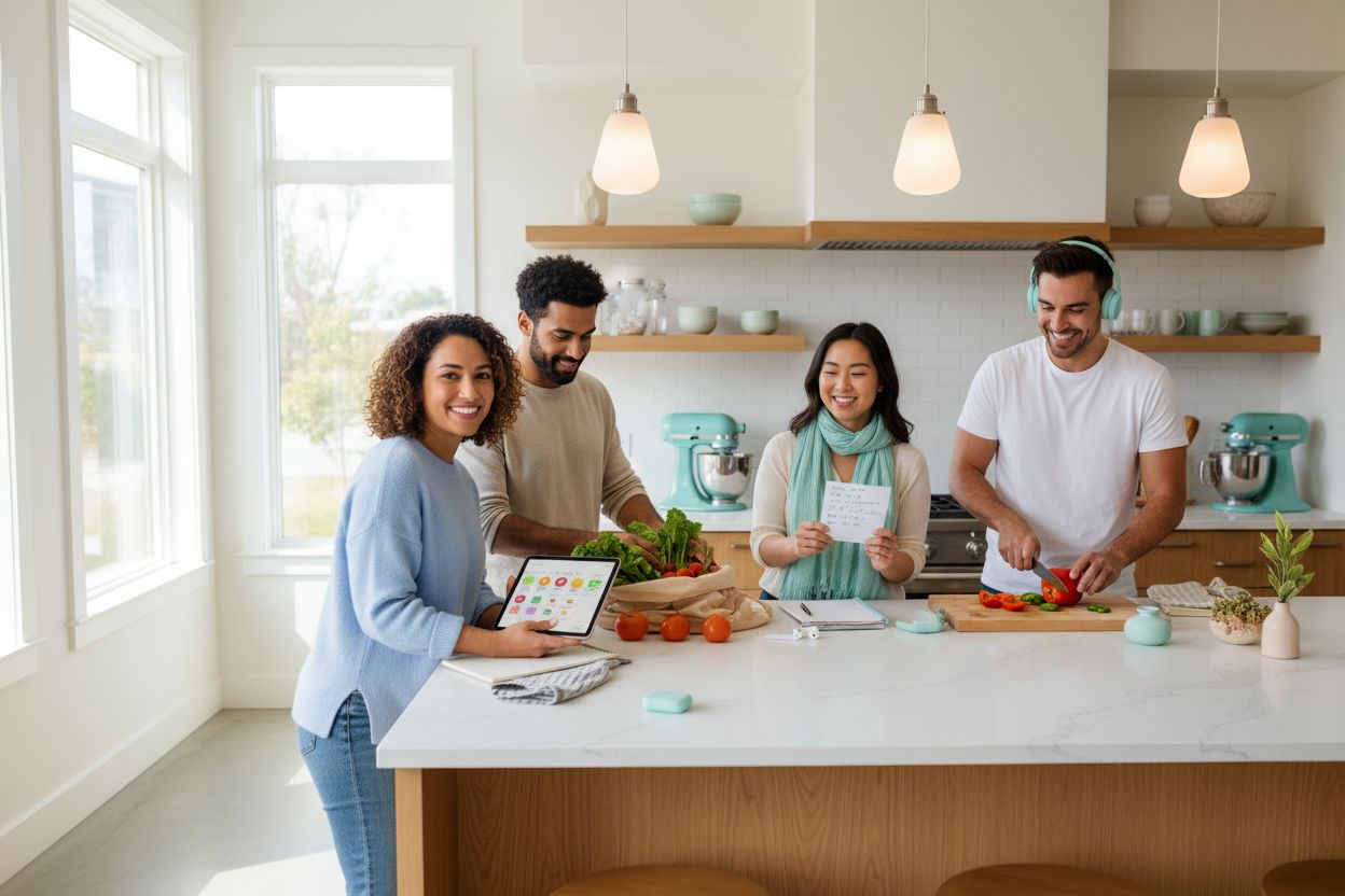 easy meal planning kitchen