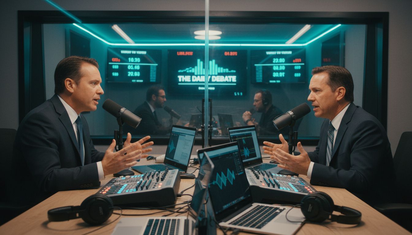 political podcast studio