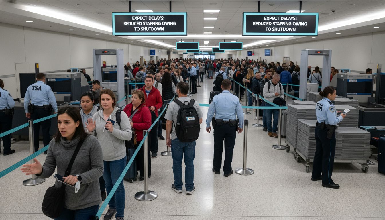 airport government shutdown