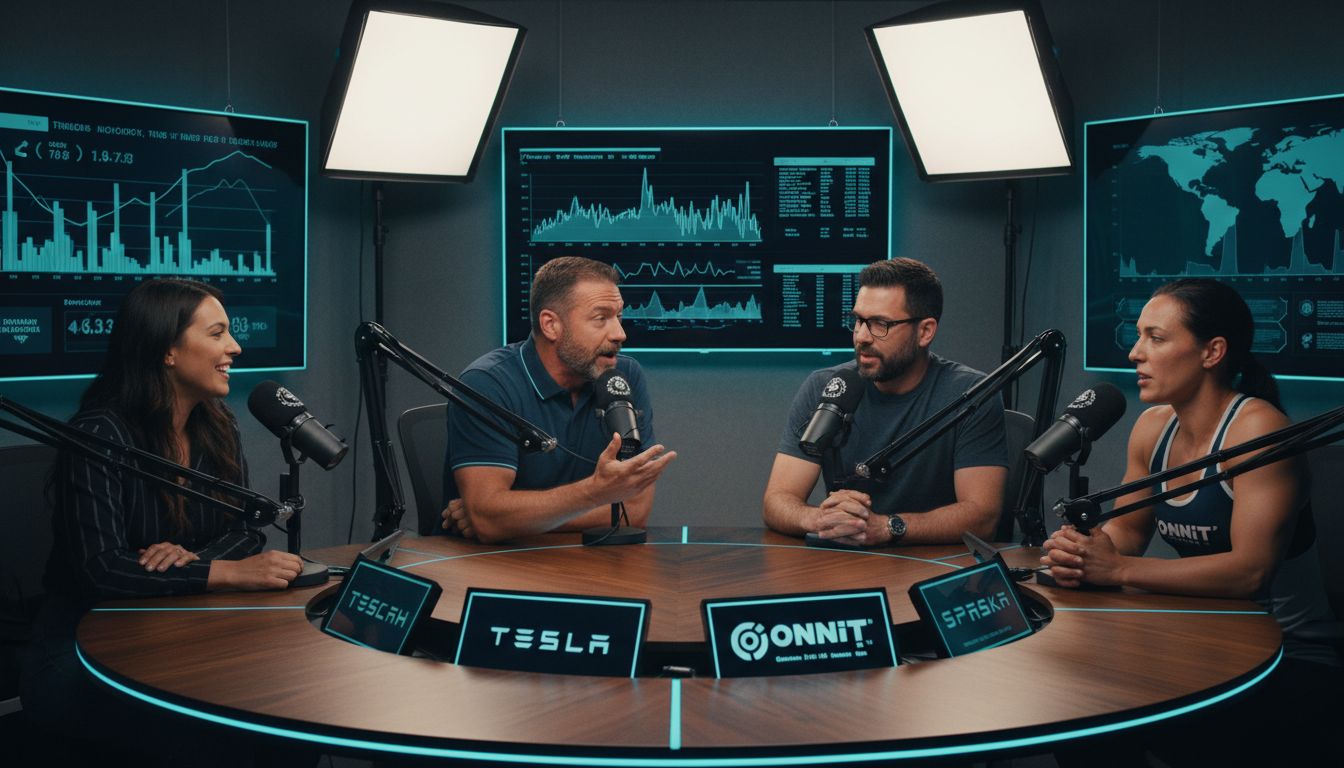 podcast studio conversation