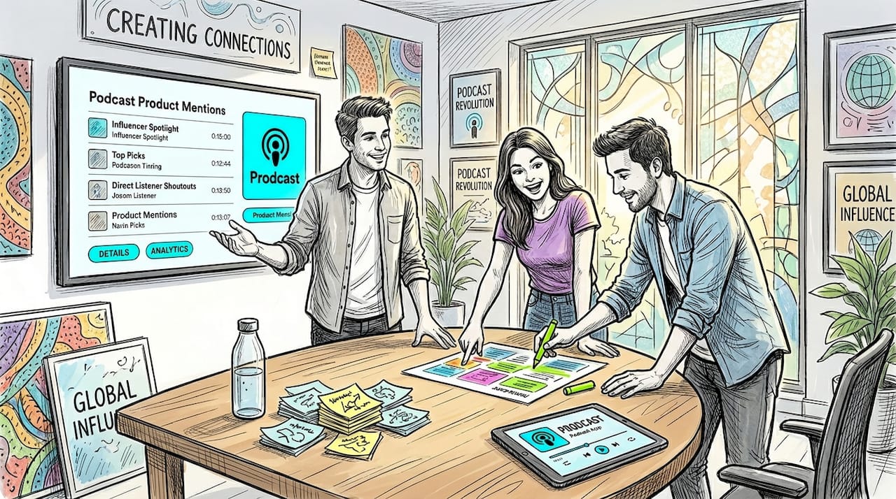 Team analyzes podcast product recommendations