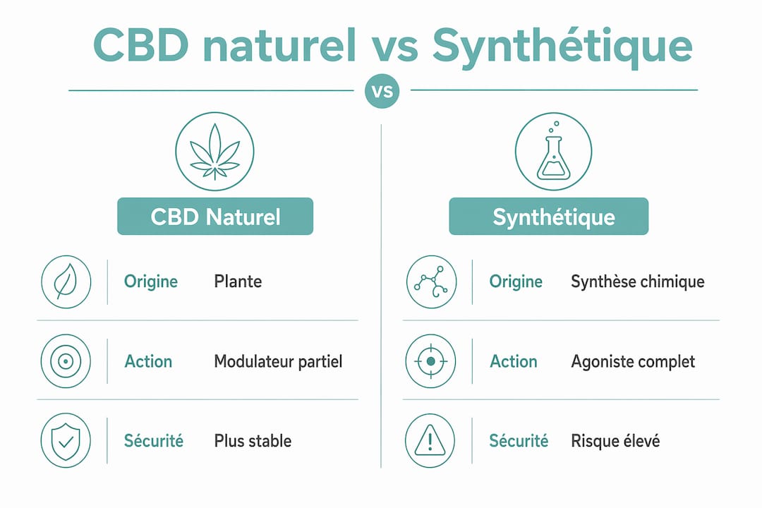 Infographic: Natural CBD vs. Synthetic CBD