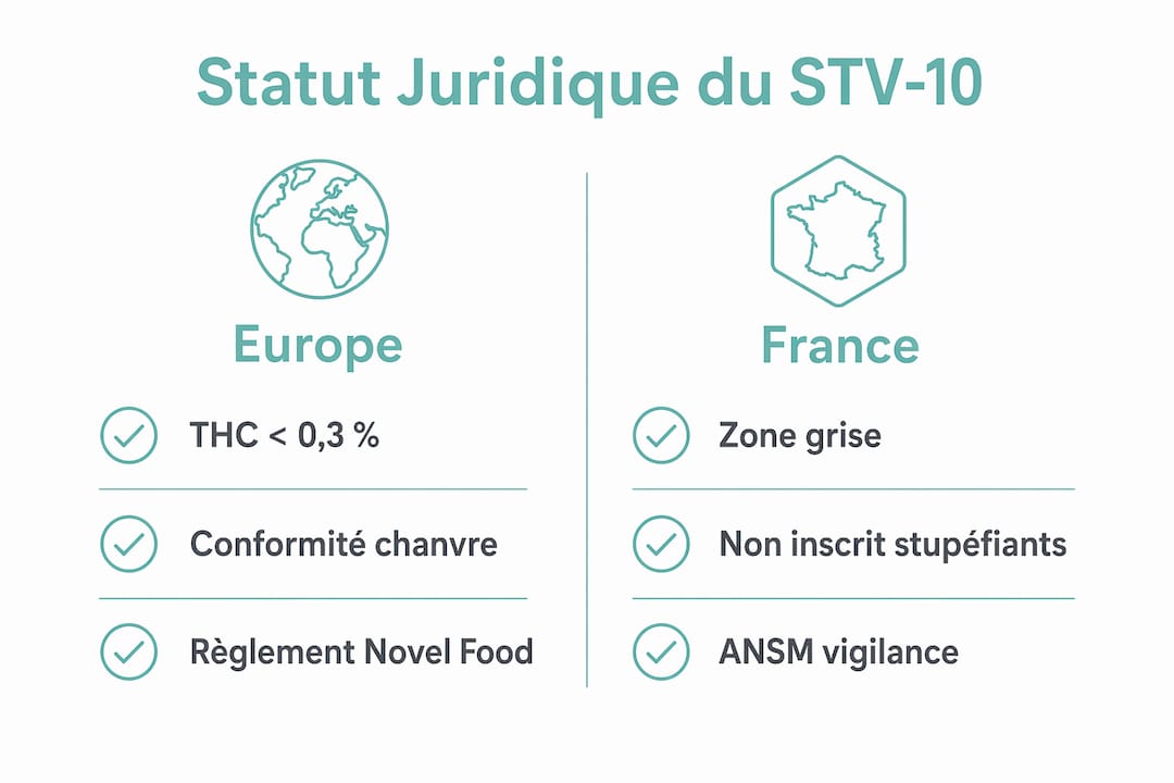 Infographic: Legal Status of the STV-10 in France and Europe—A Comparative Overview