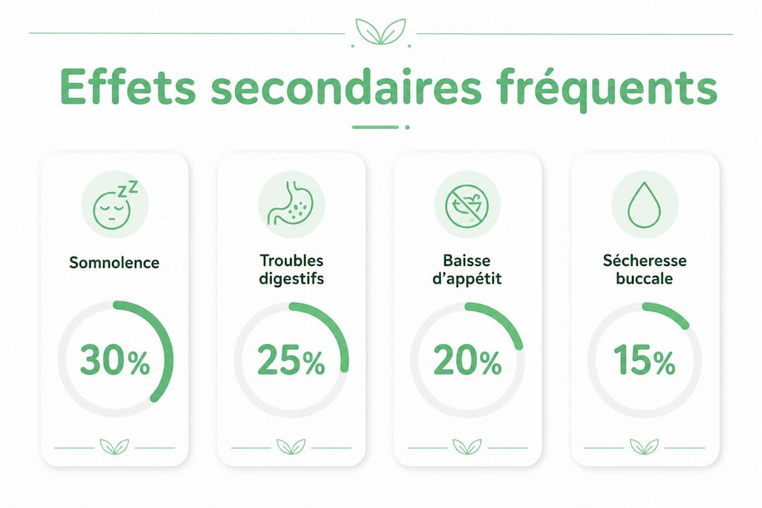 Découvrez en un coup d’œil les principaux effets secondaires associés à l’utilisation du CBD grâce à cette infographie.