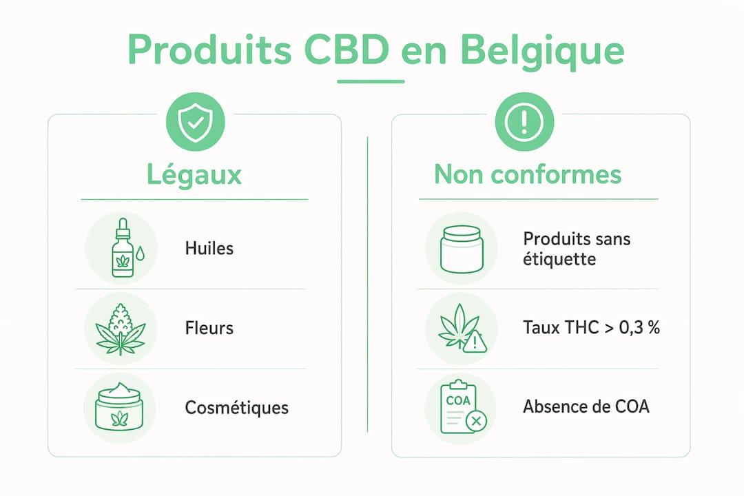 Overview of CBD products: those that are allowed and those to avoid