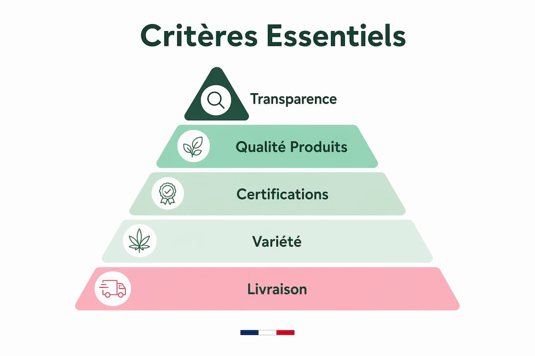 Las mejores alternativas a mychanvre.fr para comprar CBD en Francia 3 Infografía: Lo esencial para elegir una tienda de CBD de confianza