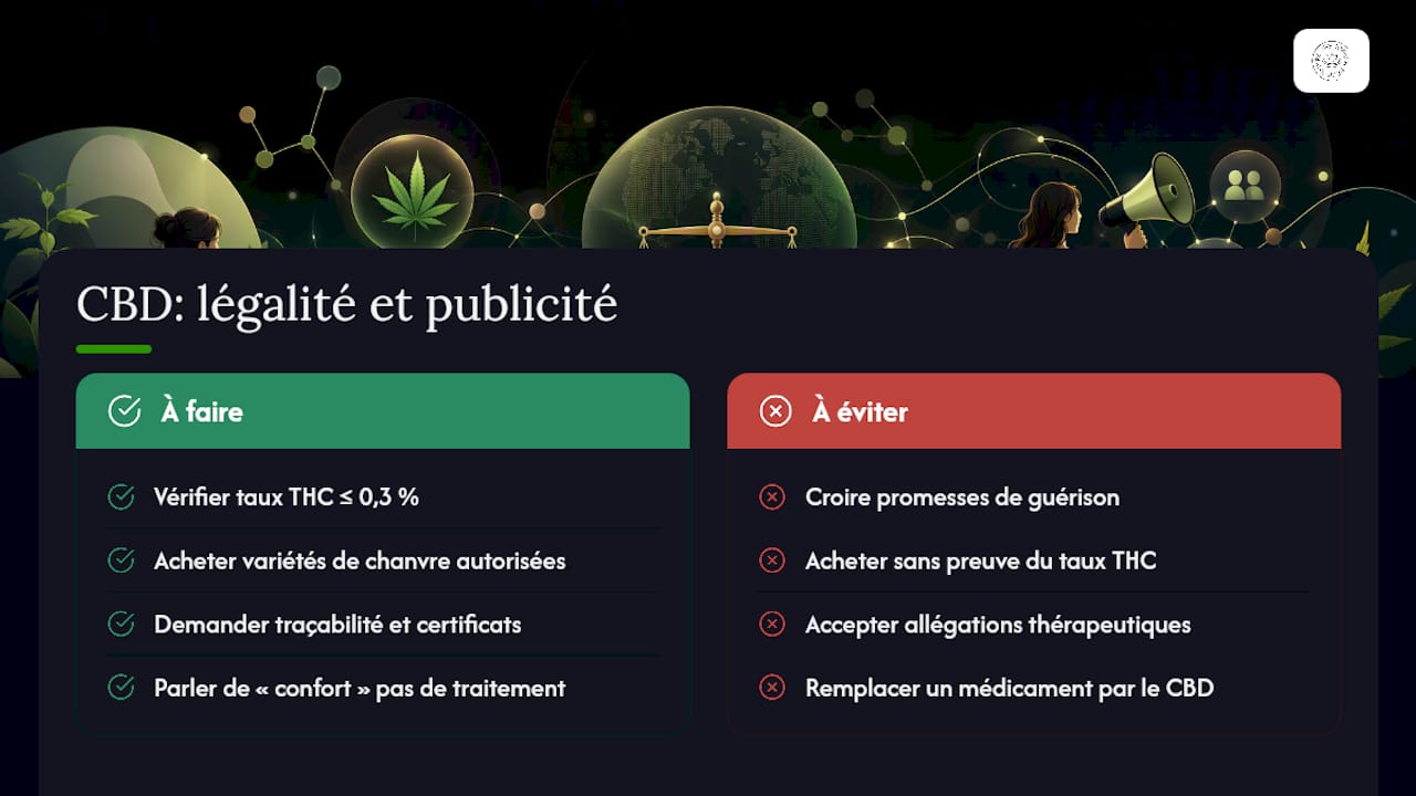 Le CBD est-il légal en France pour un usage contre les douleurs menstruelles ? — overview diagram