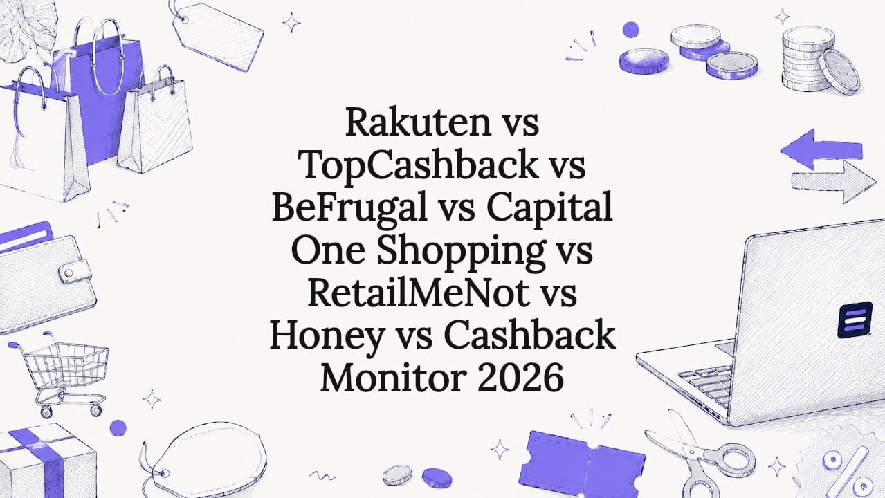 Best Cashback Websites Compared (2026): Which One Should You Choose?