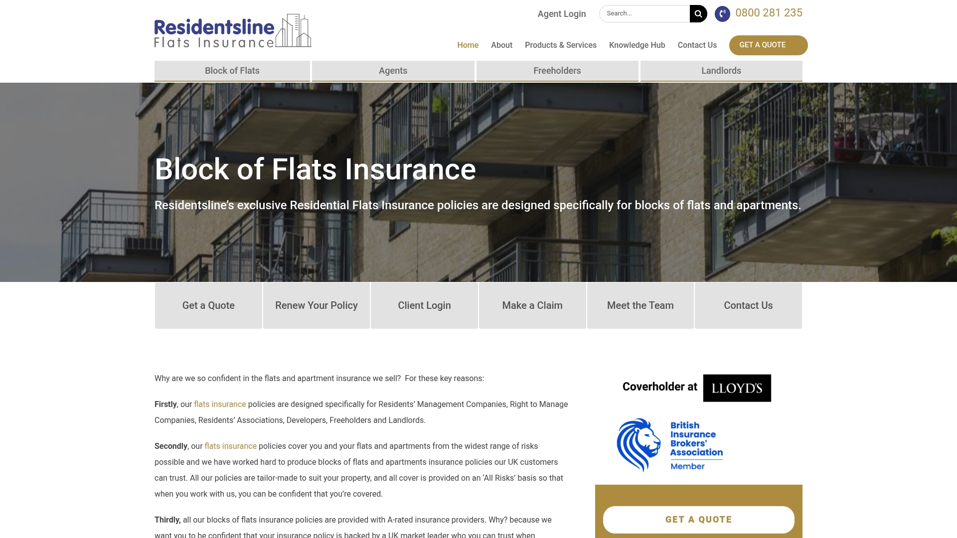 https://residentsline.co.uk