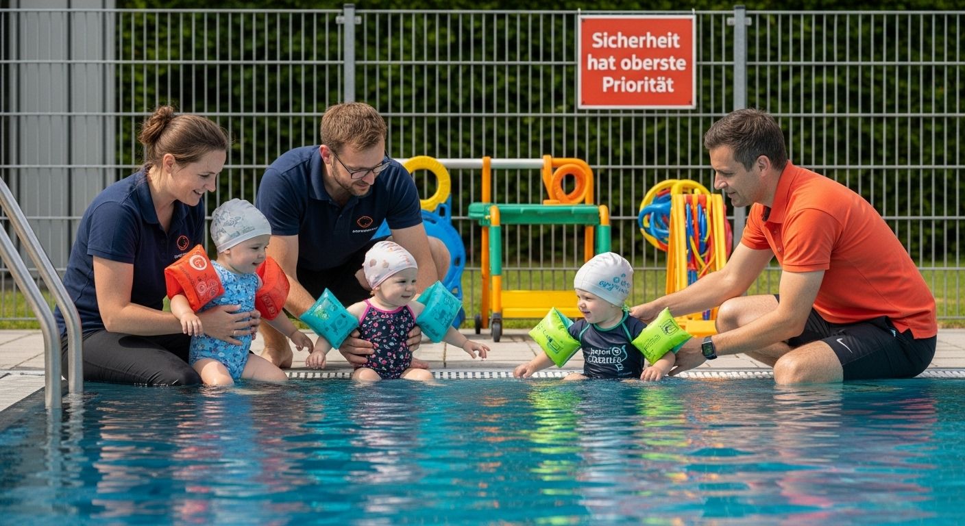 Schwimmen lernen Sicherheit Eltern