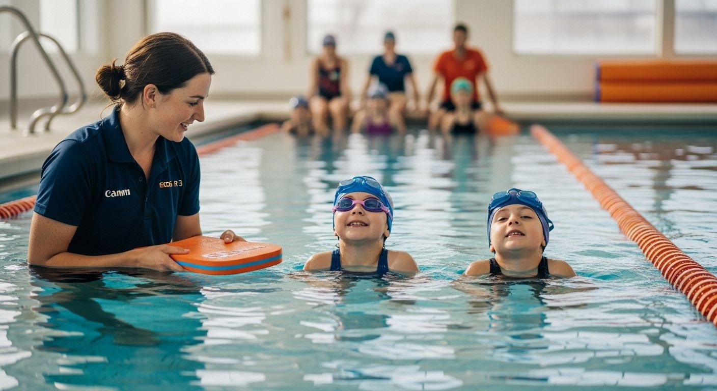 kinder schwimmkurs erfolg robbe