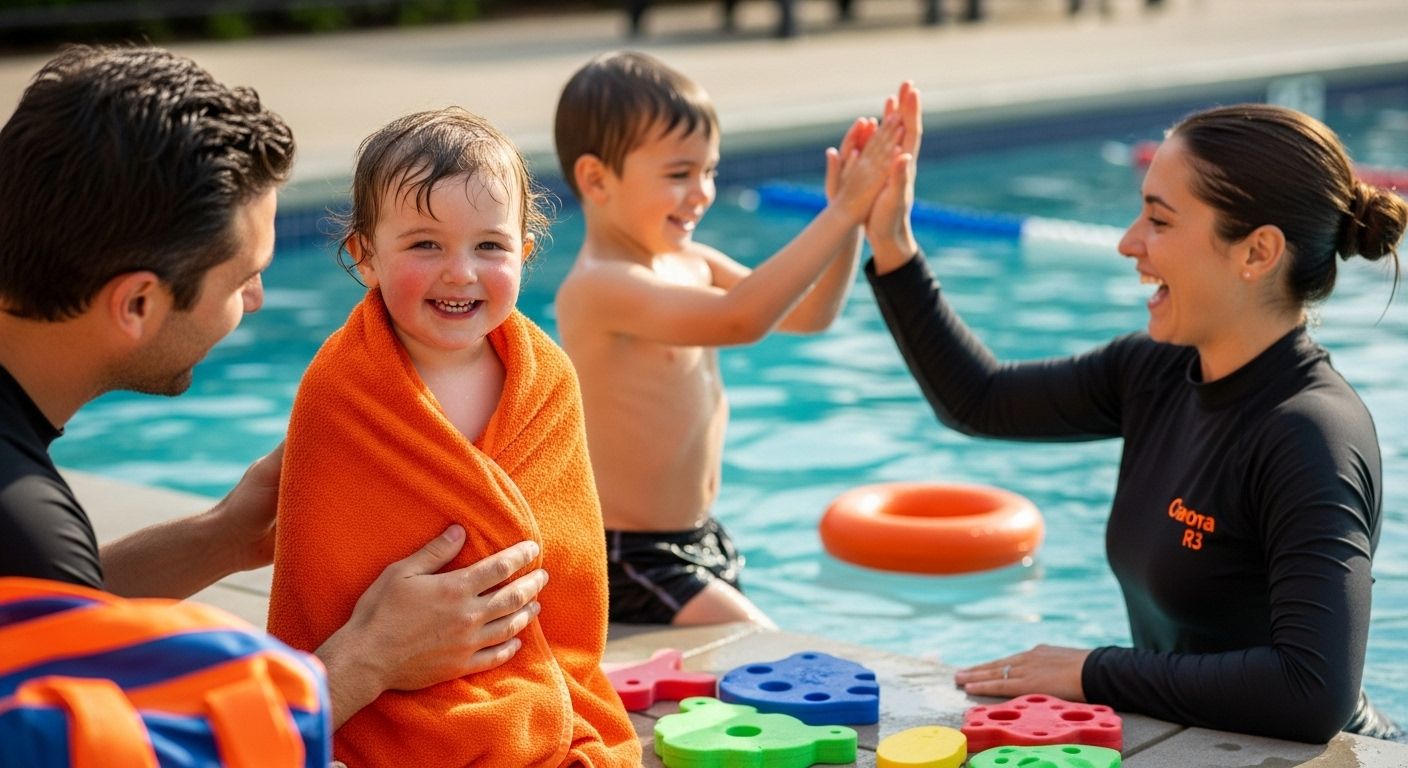schwimmkurs ab 3 eltern kind fortschritt