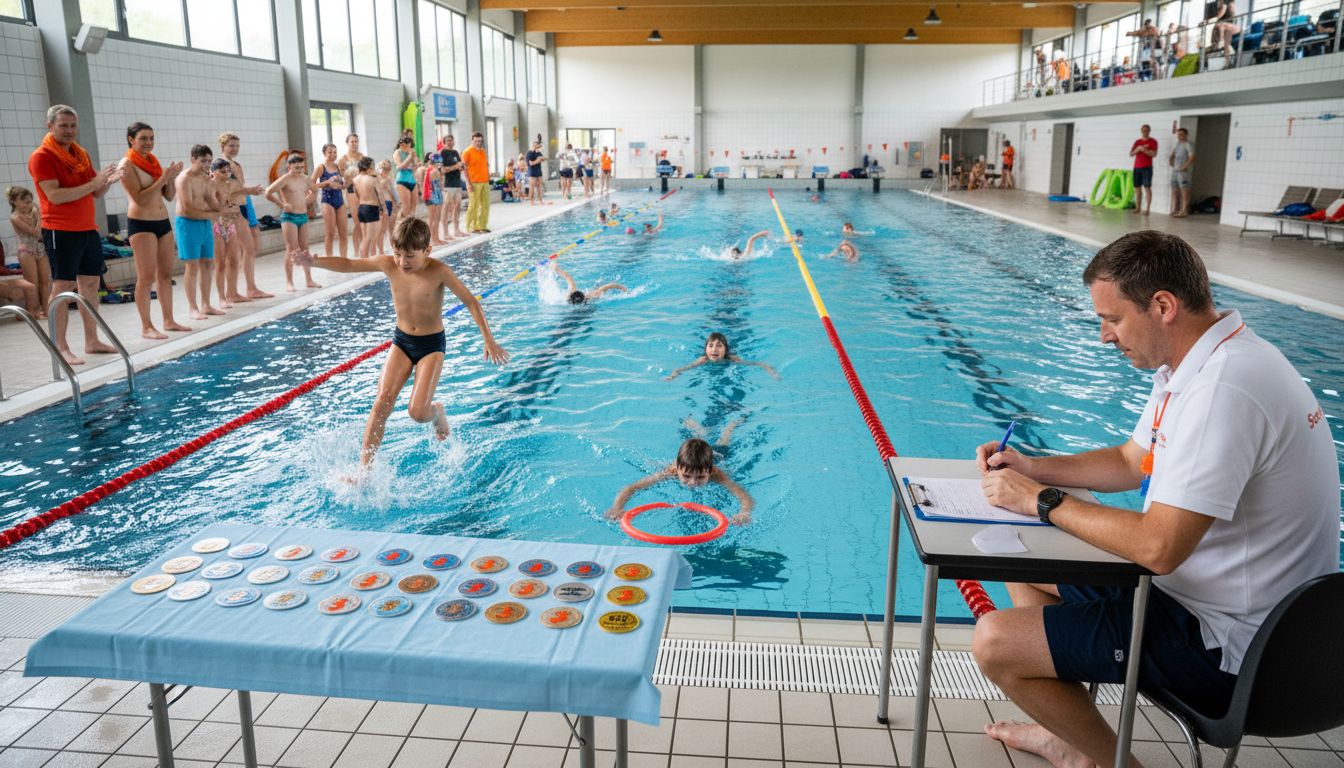 schwimmabzeichen schwimmprüfung kinder