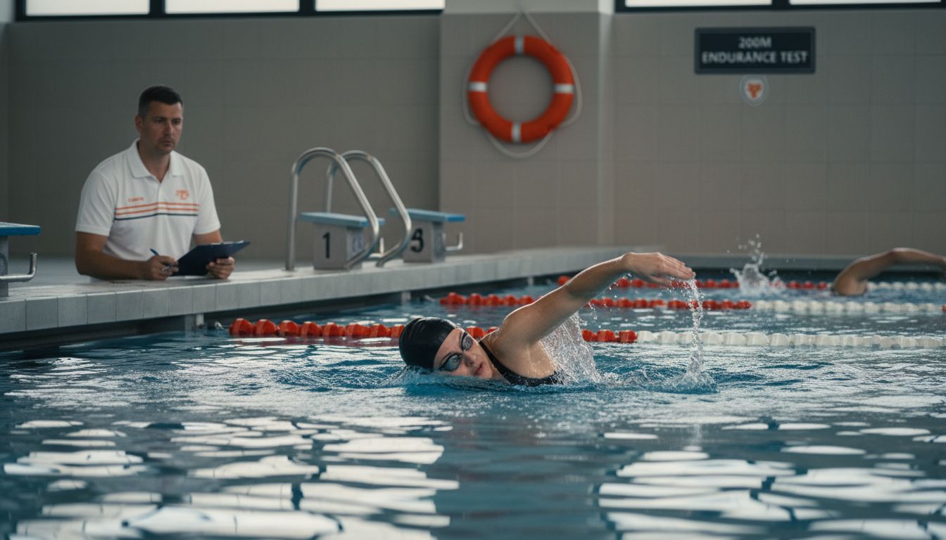Schwimmprüfung Erwachsene Bronze