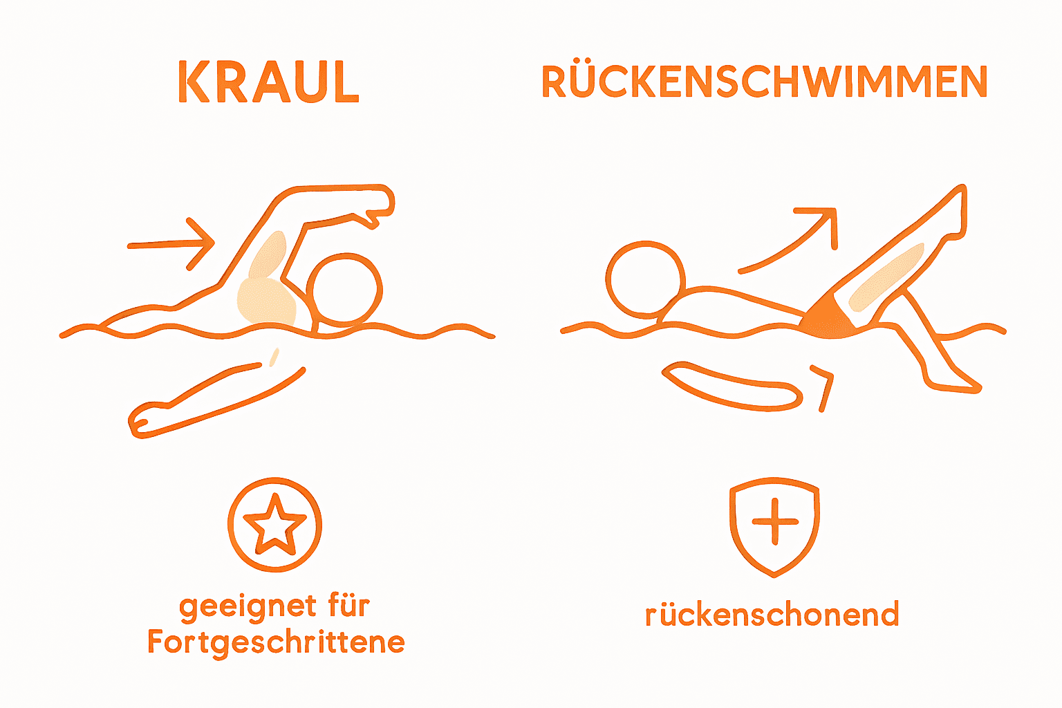 Kraulen oder Rückenschwimmen – welche Schwimmart bietet welche Vorteile?