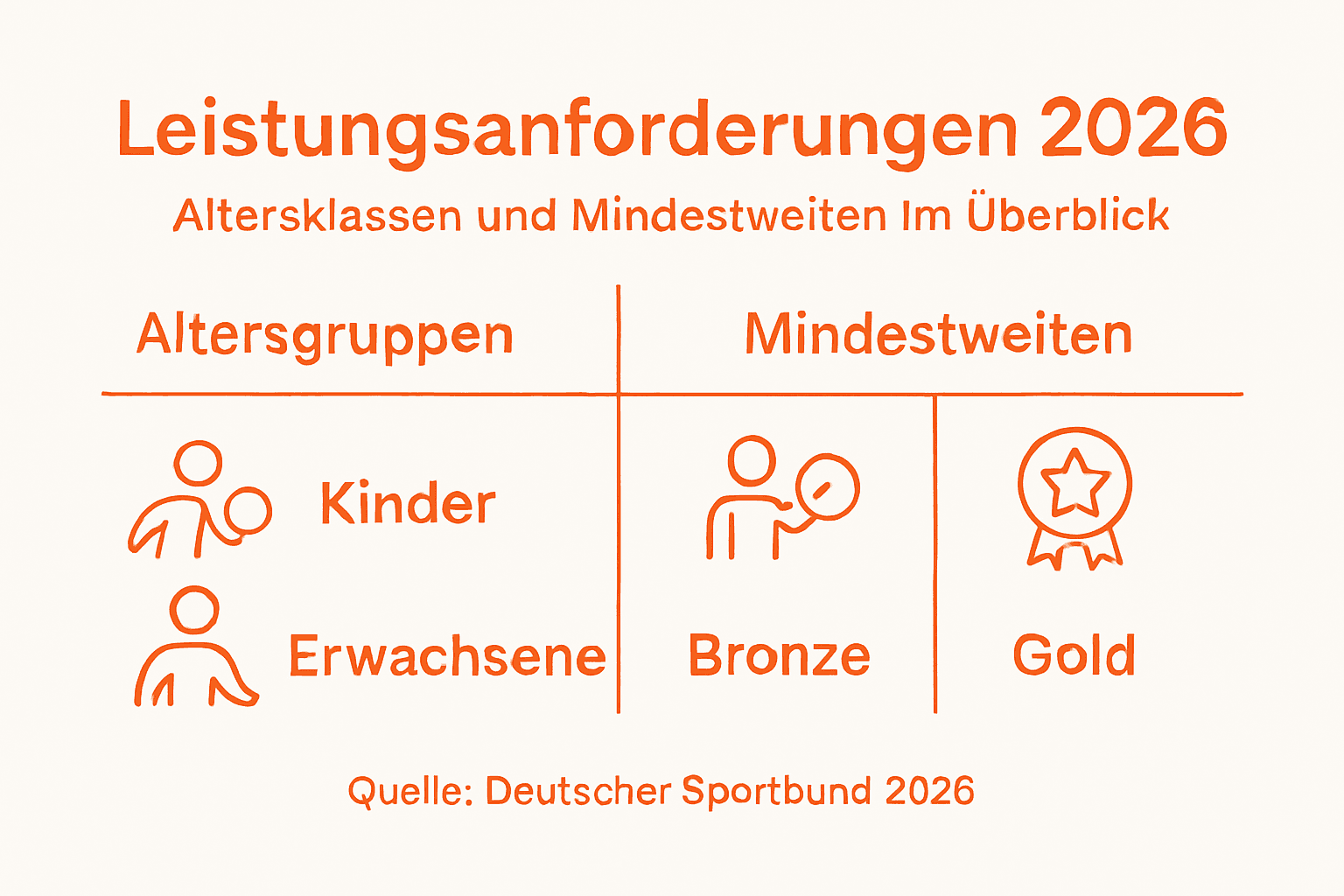 Overview: What requirements does the medicine ball throw place on strength, coordination, and technique? – An infographic on the most important performance factors.