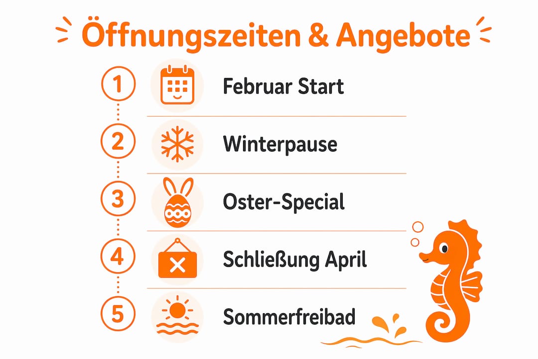 Übersicht: Öffnungszeiten und Angebote im Hallenbad 2026 auf einen Blick