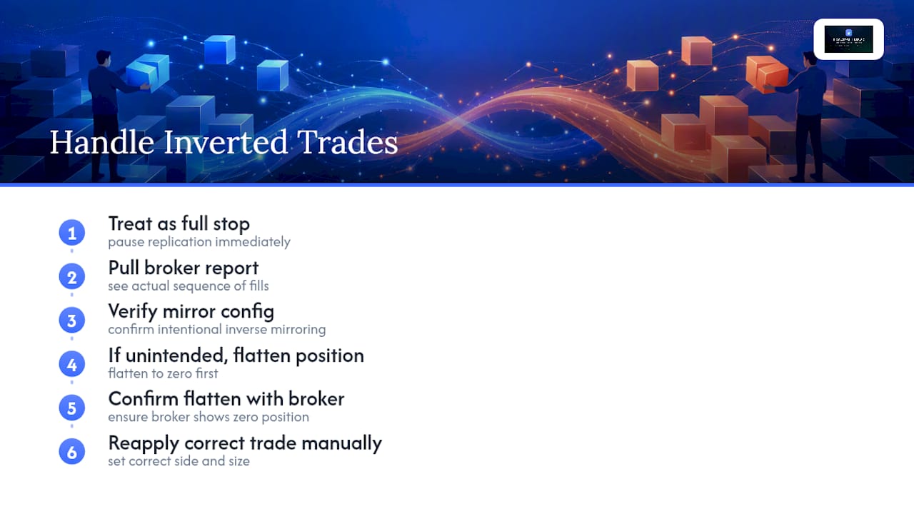 How Do You Handle Inverted or Reversed Trades? — overview diagram
