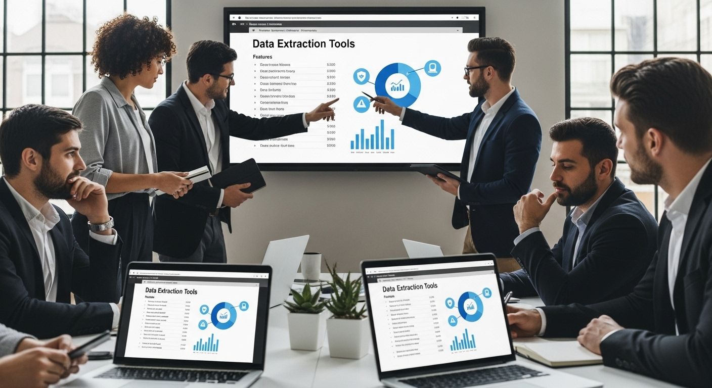 finance team data extraction software meeting