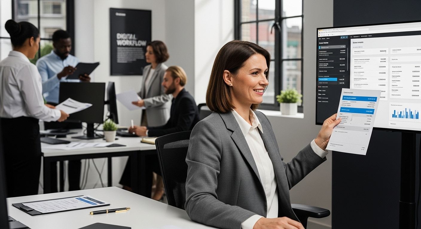 digital invoice workflow