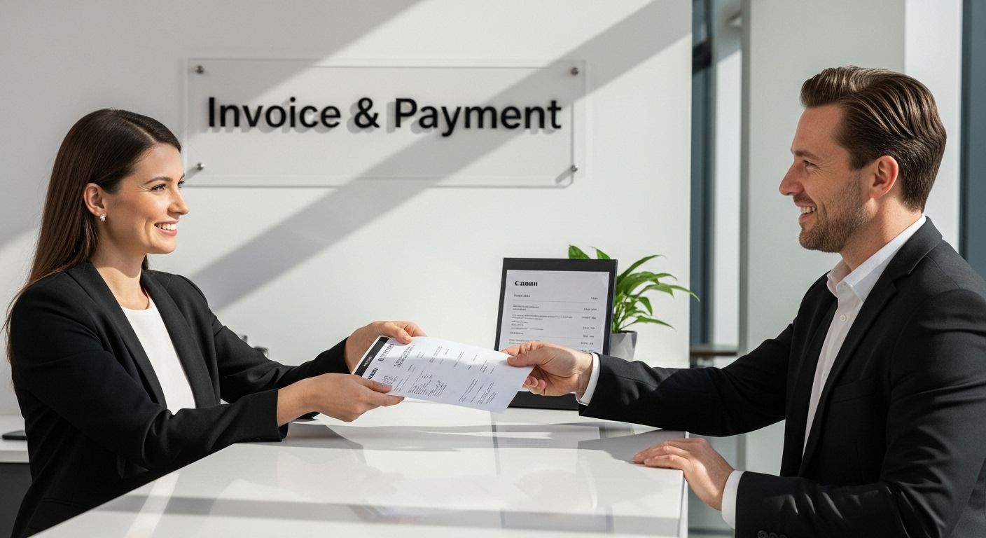 invoice payment teamwork