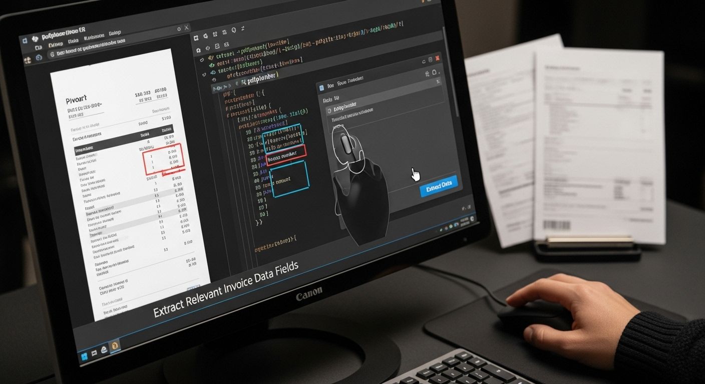 python invoice field extraction