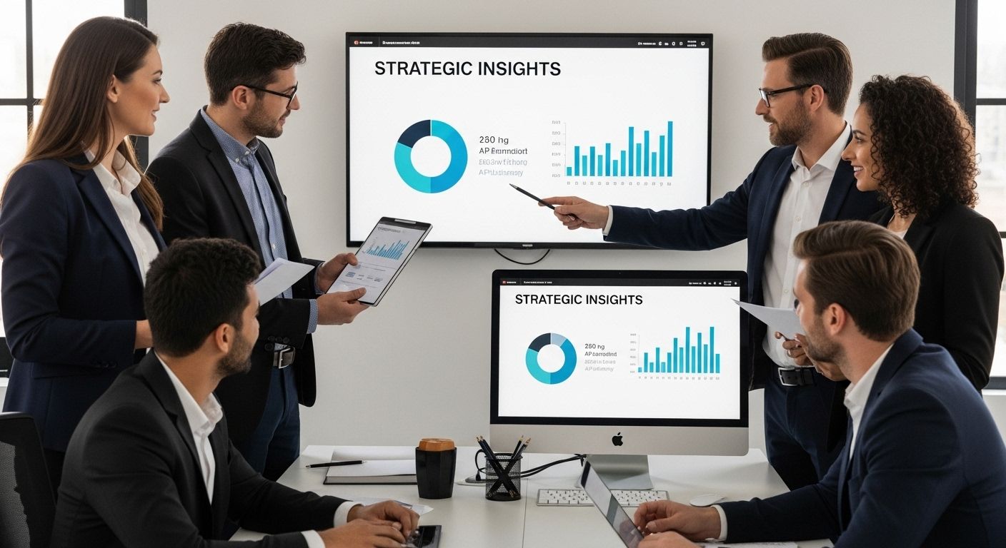 strategic finance team discussion