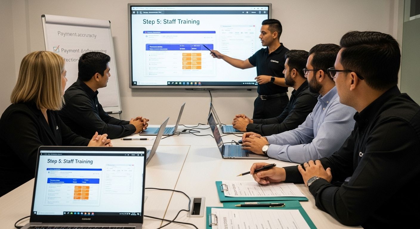 payment processing staff training
