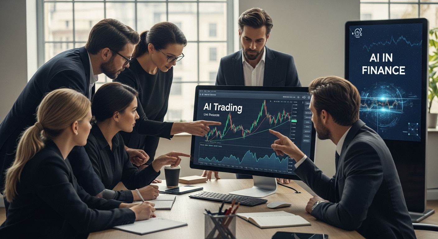 AI trading finance teamwork