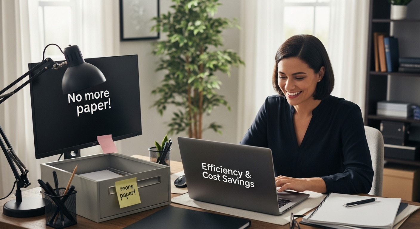 paperless office real people