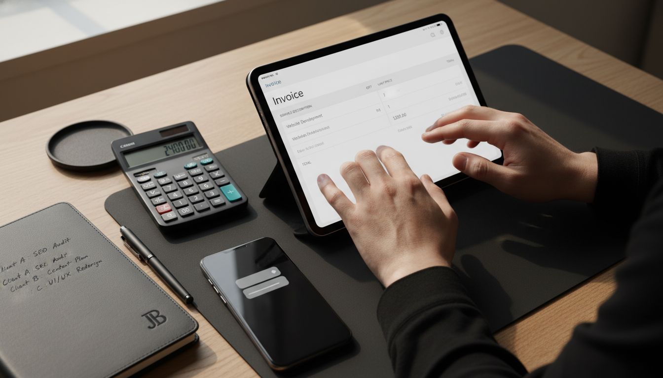 itemized invoice digital