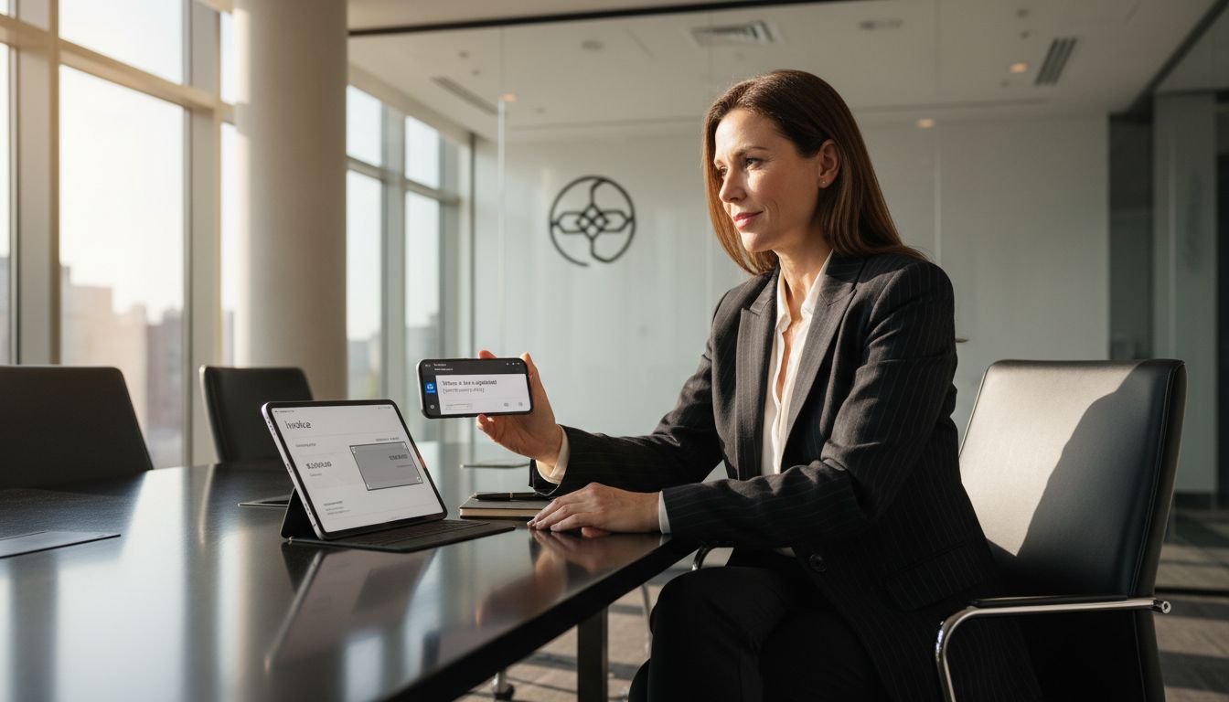 invoice parse upload action