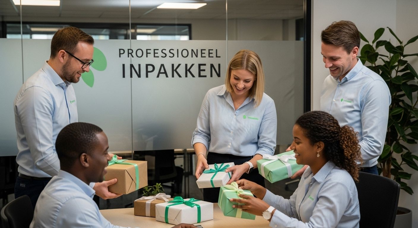 zakelijk professioneel inpakken
