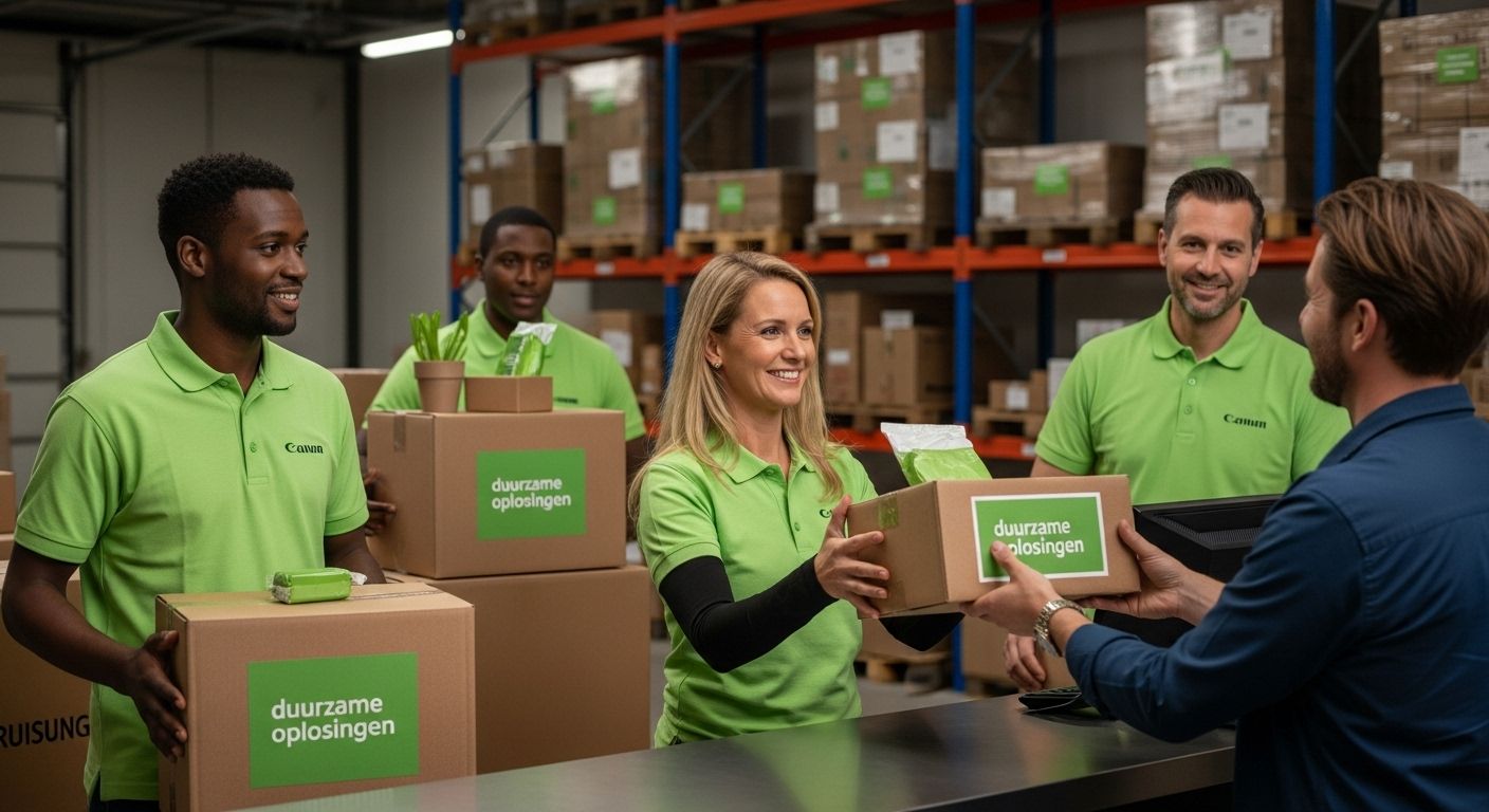 retail verzending duurzaamheid