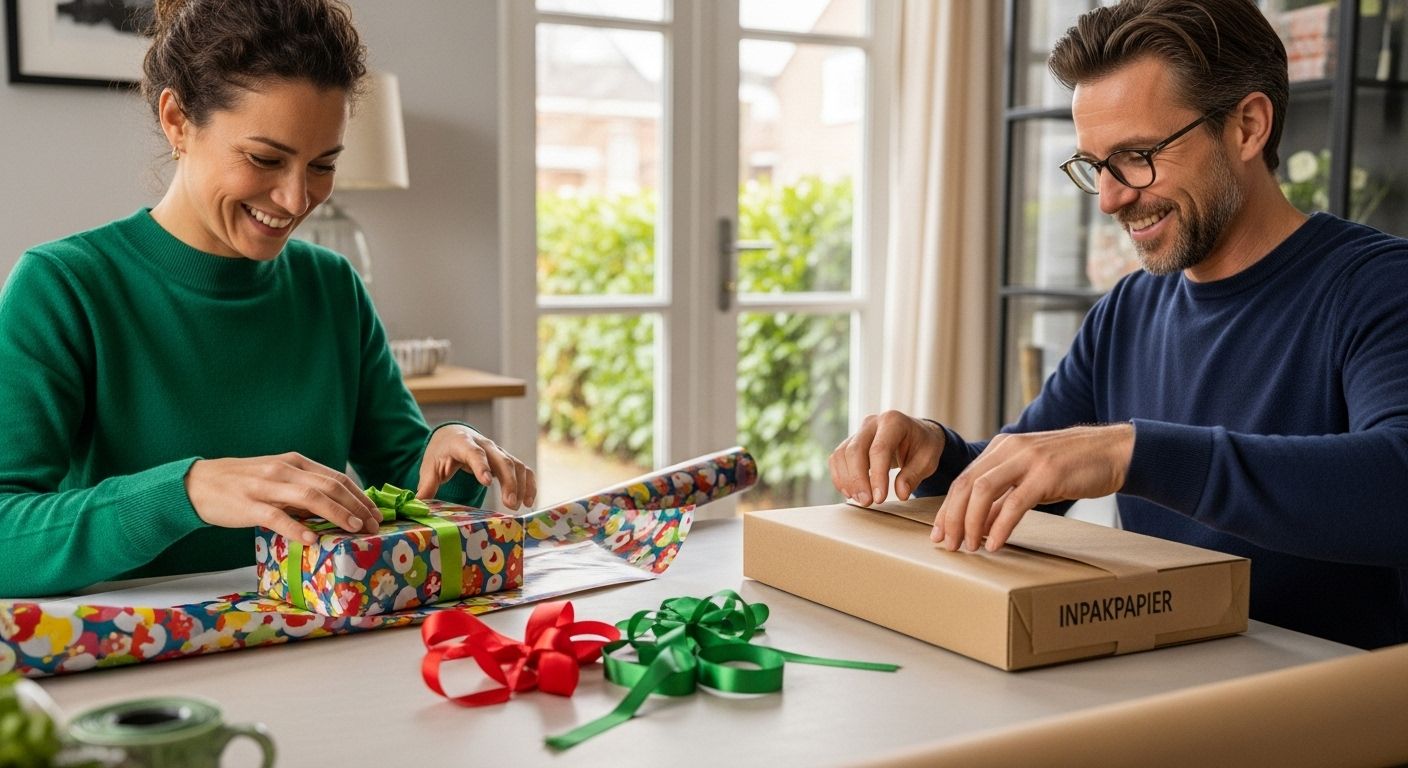 verschil kadopapier inpakpapier