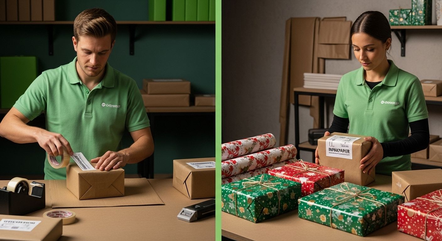 praktisch decoratief cadeau inpakken