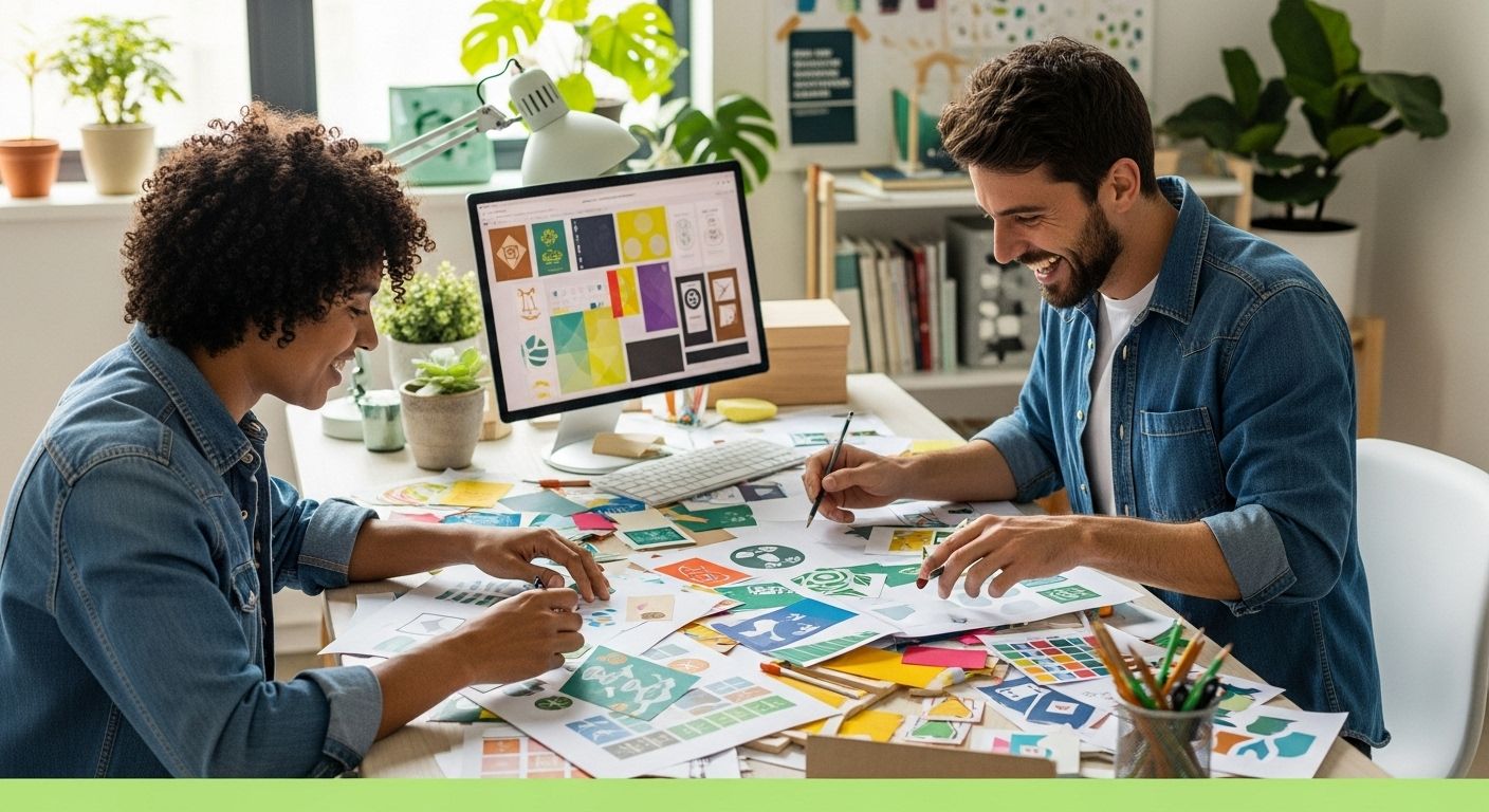 team ontwerp gepersonaliseerde verpakking