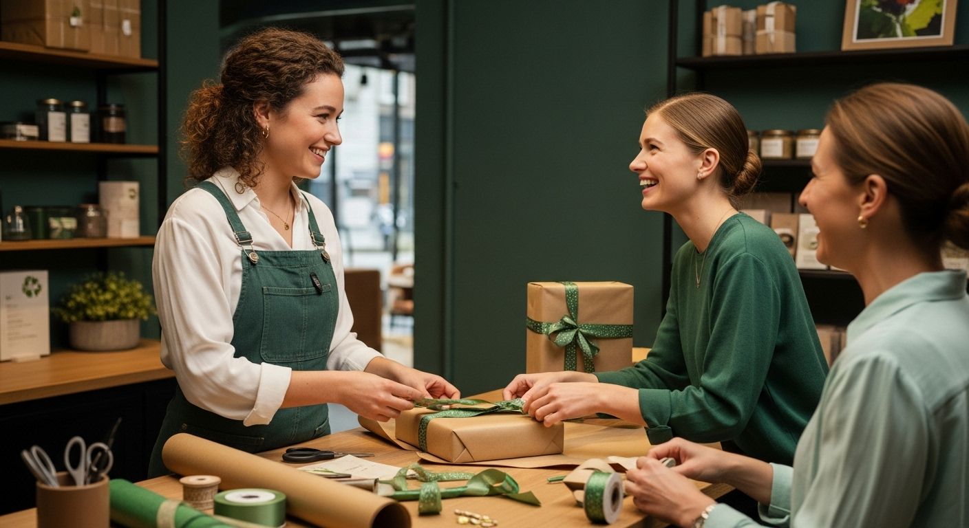 duurzaam cadeau inpakken