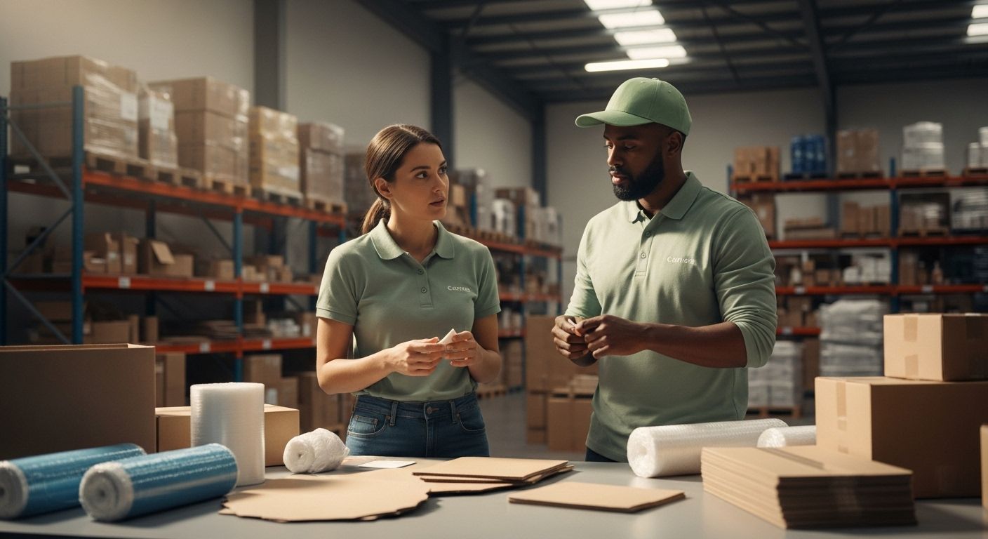 goedkope verpakkingsmaterialen risico’s warehouse medewerkers