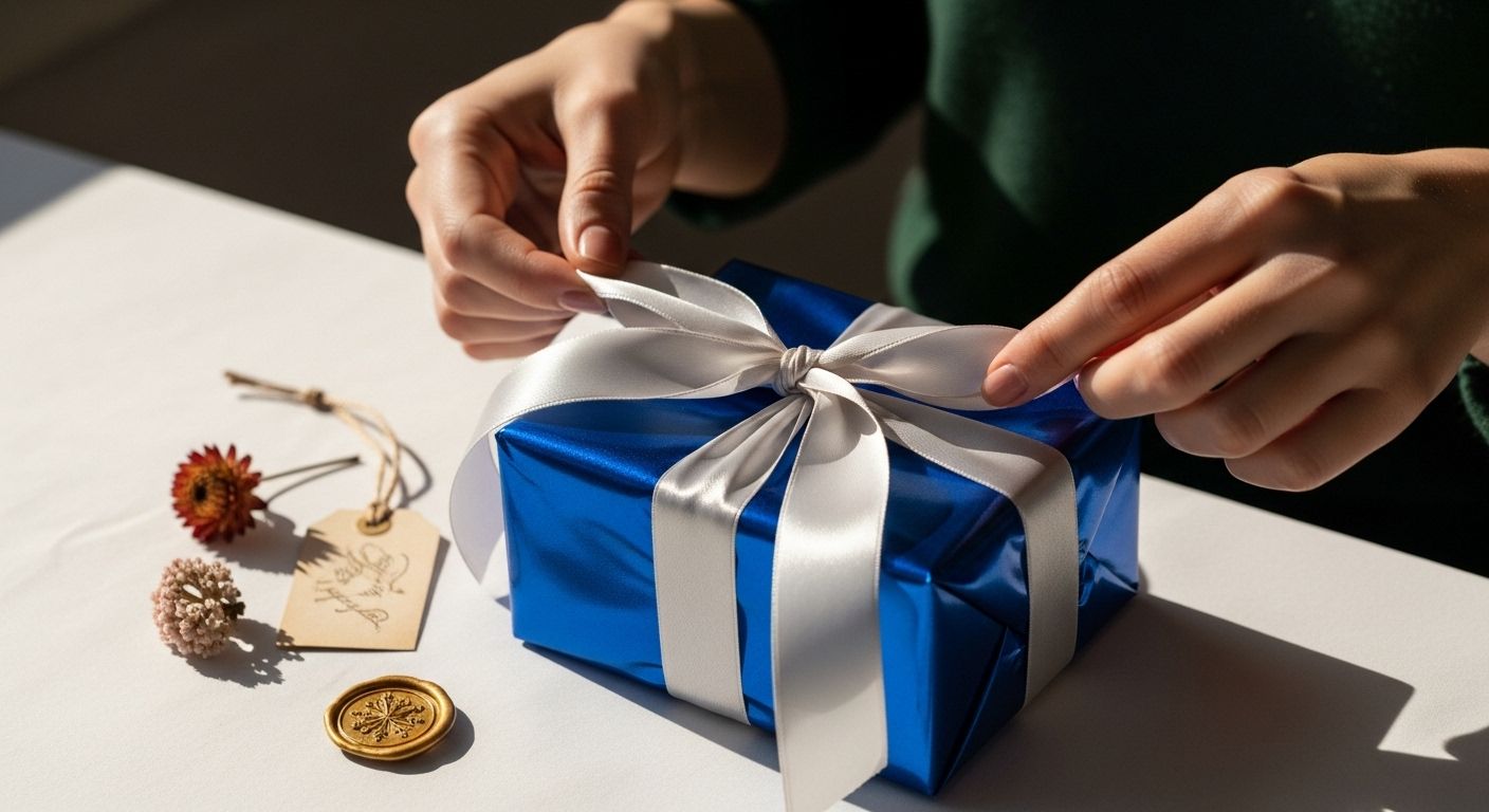 satijnen lint luxe decoratie